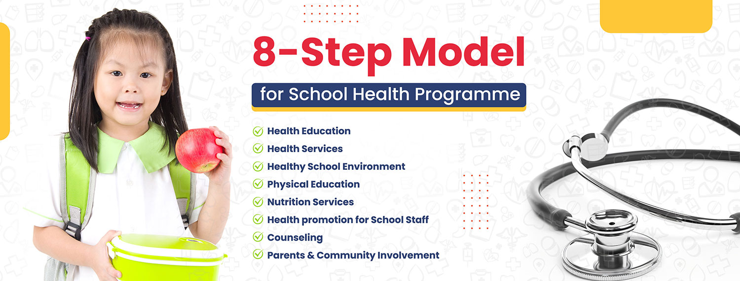 8 Step Model For School Health Programme